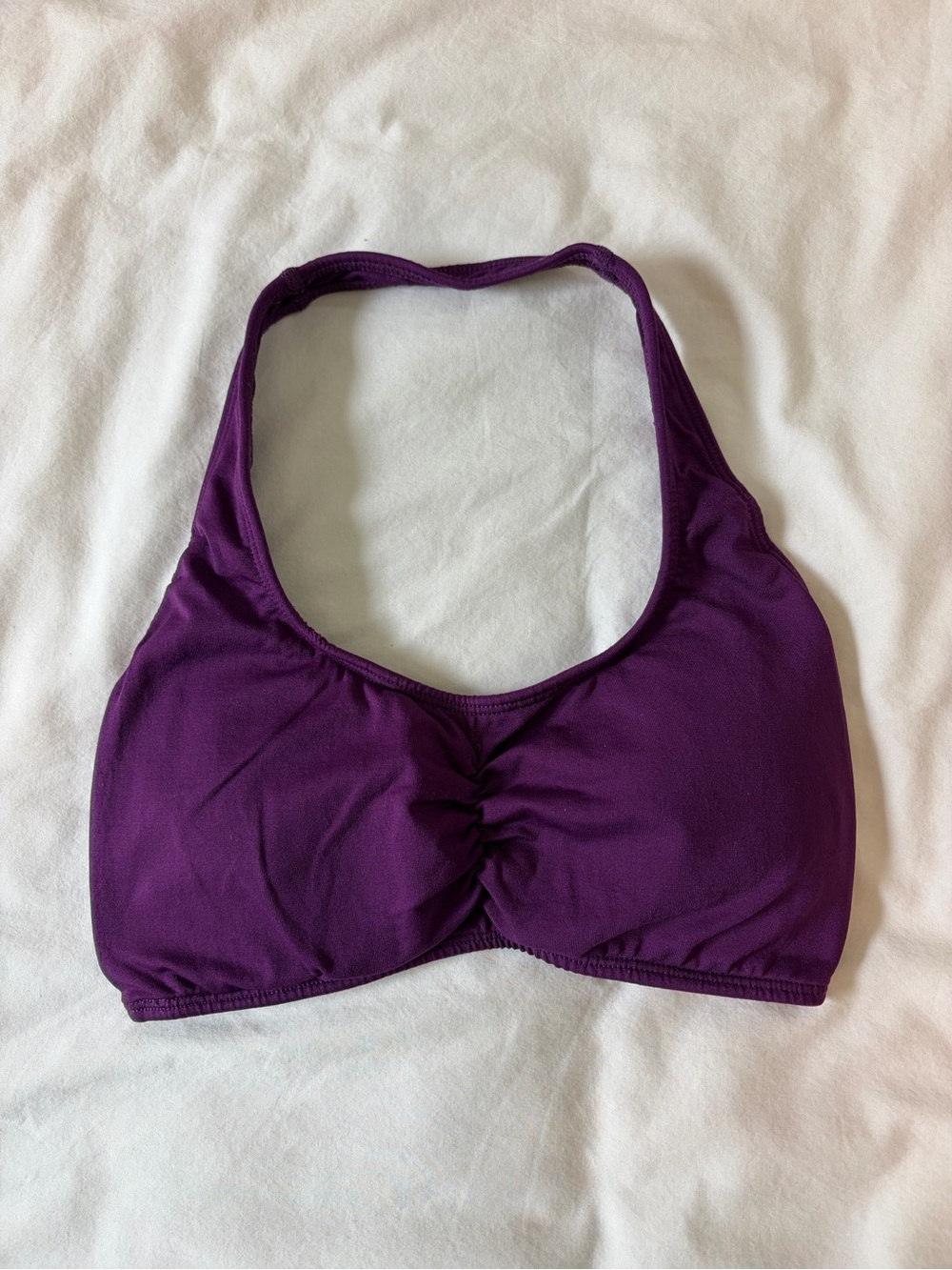 NVGTN halter crop bra